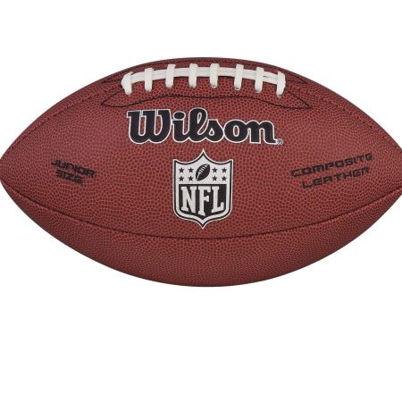 Wilson NFL Limited Kids' Junior Size Composite Leather Football, Brown