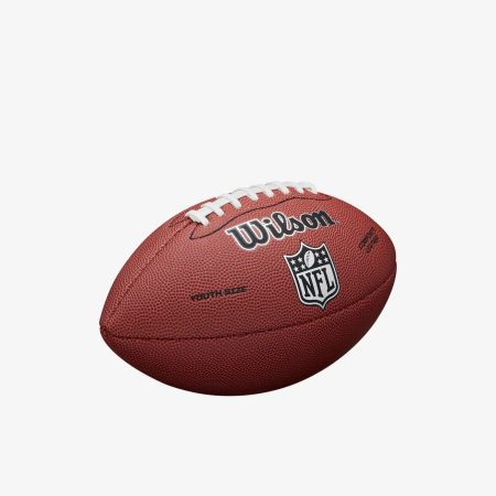 Wilson NFL Limited Kids' Junior Size Composite Leather Football, Brown