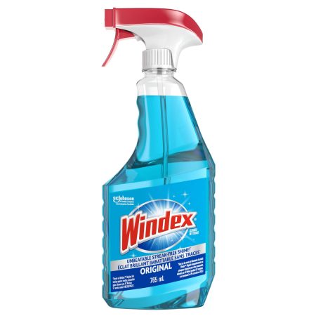 Windex Original Glass and Window Cleaner Spray, 765-mL