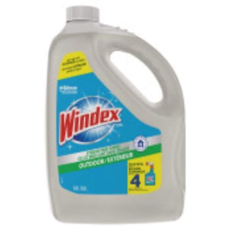 Windex Outdoor Multi-Surface Concentrated Glass and Window Cleaner Refill, 3.8-L