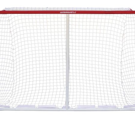 Winnwell Jumpstart Steel Street Hockey Net with Bungee Targets, 60-in