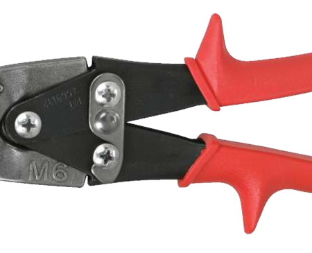 Wiss M6R Metalmaster® Offset Straight and Left Cut Aviation Snips, 1-1/4-in Cut Capacity, 9-1/4-in