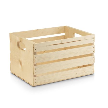 Wood Storage Crate, 20.4-L