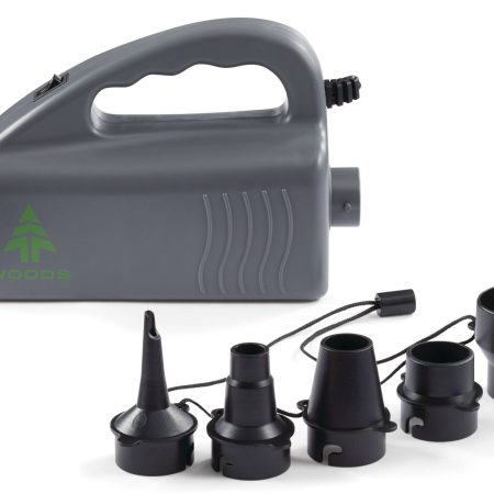 Woods Blast HV 120V AC Electric Air Pump, Inflates/Deflates Small-Medium Inflatables