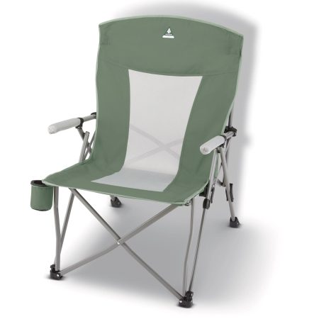 Woods™ Oversized Hard Arm Camping Chair with Cup Holder