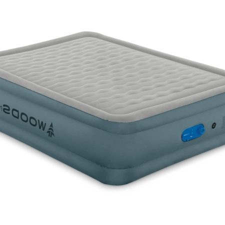 Woods™ Double-High AlwayzAire™ Airbed with Built-in Dual Pump, Queen