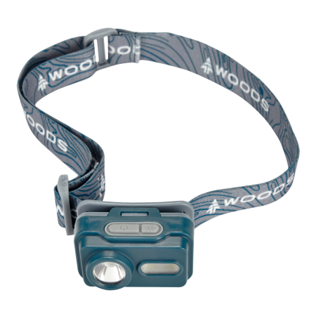 Woods™ Apollo Battery-Powered LED Camping Headlamp, Water Resistant, 200 Lumen