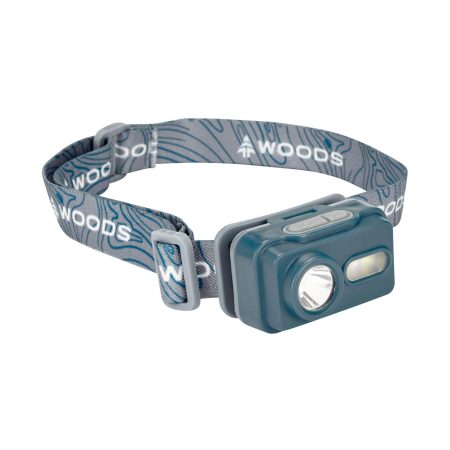 Woods™ Apollo Battery-Powered LED Camping Headlamp, Water Resistant, 200 Lumen