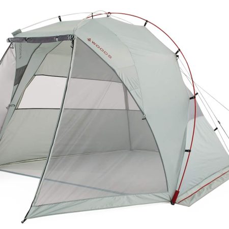 Woods 2-Person Hideout Screenhouse, Light Grey