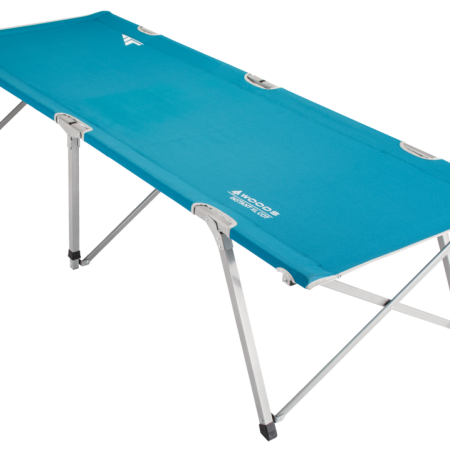 Woods Instant XL Portable Folding Camping Cot Bed with Carry Case, Supports 250-lb, Blue