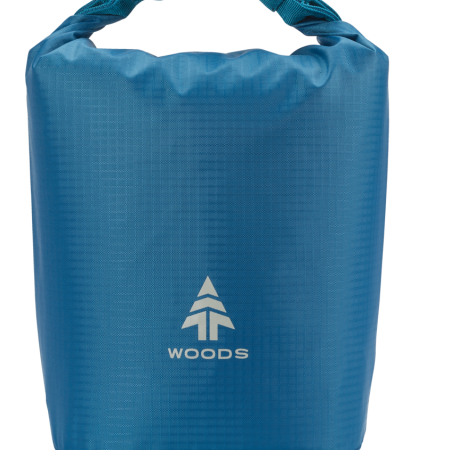 Woods PAW-THORN Roll-Top Portable Dog Food Bag, Blue, All-Sizes