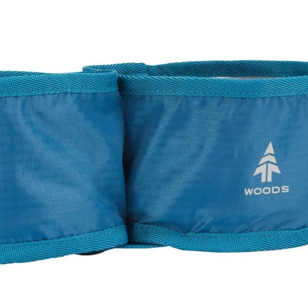 Woods PAW-THORN Collapsible Waterproof Dog Bowls, Camping and Travel, 2-Pack, 2-L each