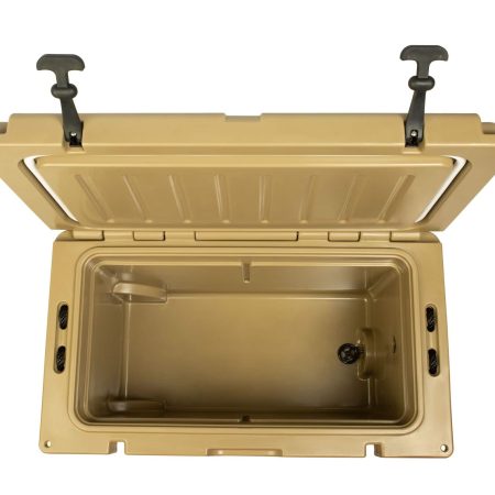 Woods ARCTIC WHEELED Roto-Moulded Cooler with Handle, 65-L, Tan