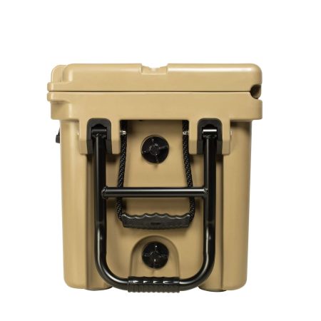 Woods ARCTIC WHEELED Roto-Moulded Cooler with Handle, 65-L, Tan