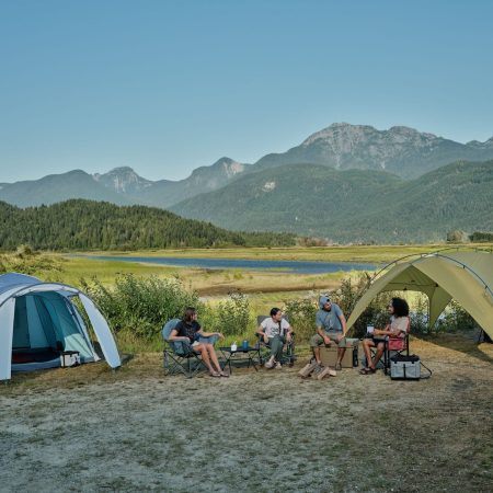 Woods Vardo 6-Person Camping Tent, Blue