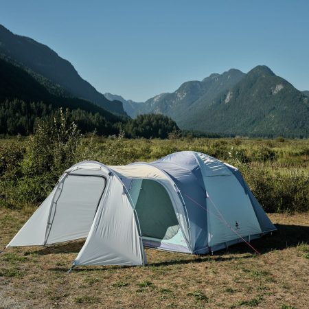 Woods Vardo 6-Person Camping Tent, Blue