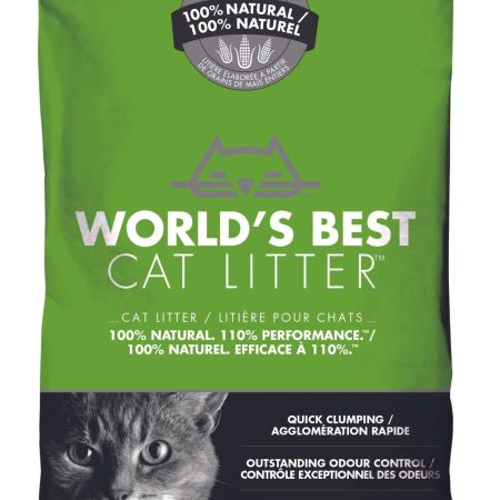 World's Best Natural Clumping Cat Litter Formula, 6.35-kg