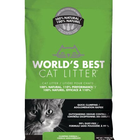 World's Best Natural Clumping Cat Litter Formula, 6.35-kg