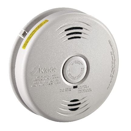 Kidde Worry-Free 120V Hardwired Talking Smoke and Carbon Monoxide (CO) Alarm With 10-Year Sealed Battery