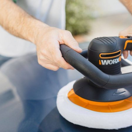 WORX WX856L 20V Brushed Cordless Polisher, 10-in