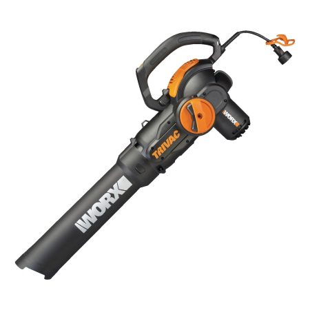 WORX WG522 Trivac 12 Amp 3-in-1 Electric Vacuum Blower/Mulcher/Vac