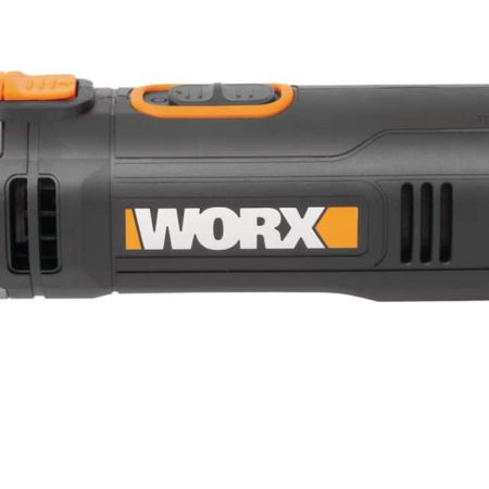 WORX WX686L 2.5A Variable Speed Oscillating Multi-Tool with Clip-In Wrench, Blade & Sanding Pad