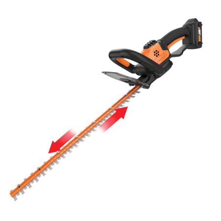 WORX WG261 20V Power Share™ Cordless Hedge Trimmer, 22-in