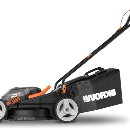 WORX WG779 40V Power Share™ Cordless Mulching Poly Lawn Mower, 14-in