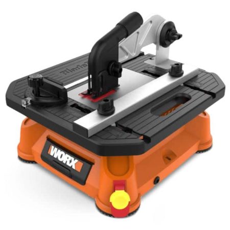 WORX WX572L 5.5A Bladerunner Portable Electric Tabletop Saw with Assorted T-Shank Jigsaw Blades