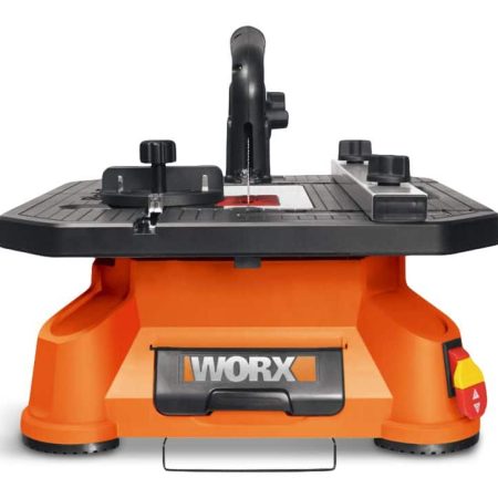 WORX WX572L 5.5A Bladerunner Portable Electric Tabletop Saw with Assorted T-Shank Jigsaw Blades