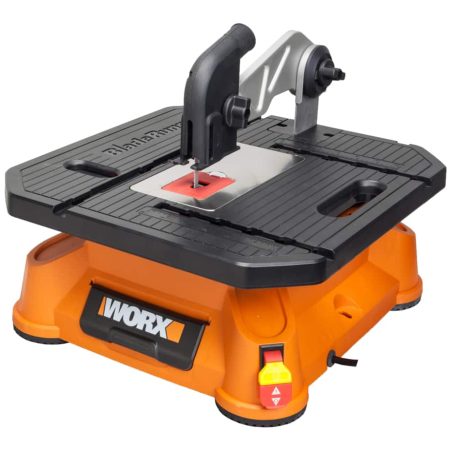 WORX WX572L 5.5A Bladerunner Portable Electric Tabletop Saw with Assorted T-Shank Jigsaw Blades