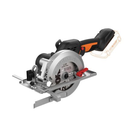 WORX WX531L.9 WORKXSAW Nitro 20V Power Share Cordless Compact Circular Saw, Tool Only, 4-1/2-in