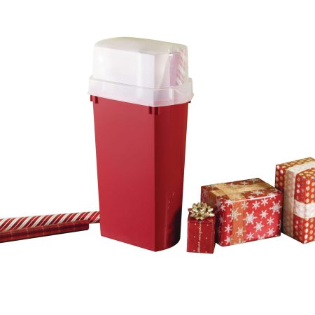 Wrapping Paper Storage Box with Lid, 60-L