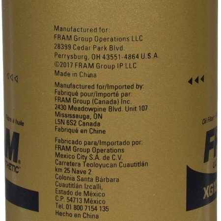 FRAM XG10600 Ultra Synthetic Oil Filter