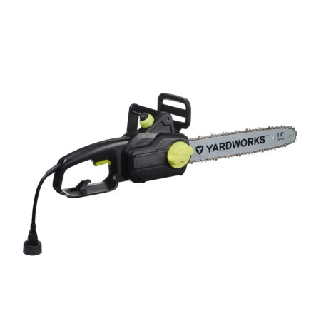 Yardworks 9 Amp Electric Corded Chainsaw, 14-in