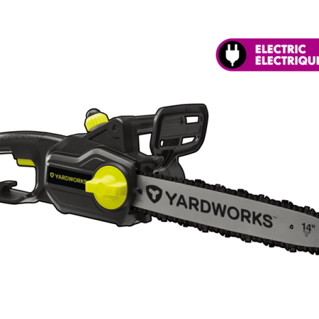 Yardworks 9 Amp Electric Corded Chainsaw, 14-in