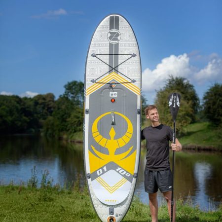 Zray D1 Inflatable Stand Up Paddle Board, 10-ft