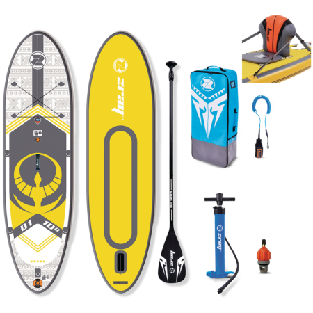 Zray D1 Inflatable Stand Up Paddle Board, 10-ft