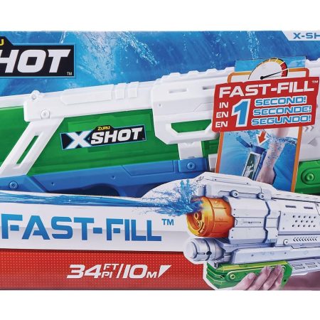 ZURU X-Shot Epic Fast-Fill Water Blaster, Kids' Outdoor Summer Water Toy, Age 5+