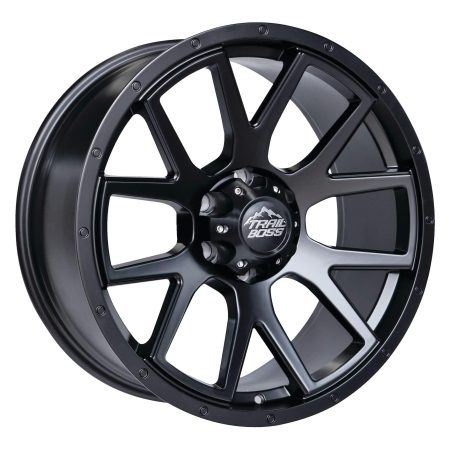 Trail Boss Rebel Truck Alloy Wheel/Rim, Satin Black