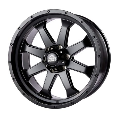 Trail Boss Outlaw Truck Alloy Wheel/Rim, Satin Black