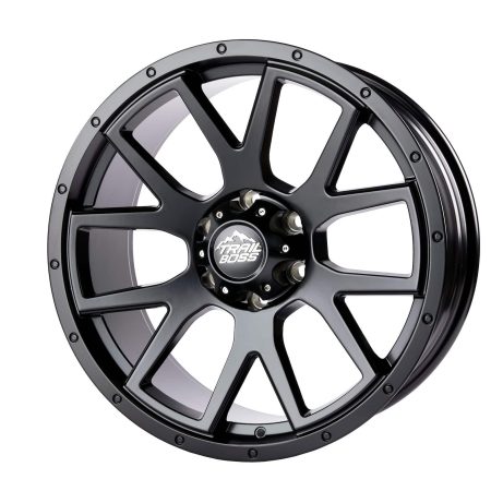 Trail Boss Rebel Truck Alloy Wheel/Rim, Satin Black