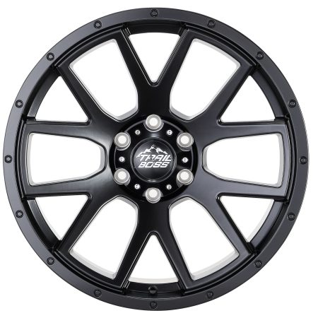 Trail Boss Rebel Truck Alloy Wheel/Rim, Satin Black