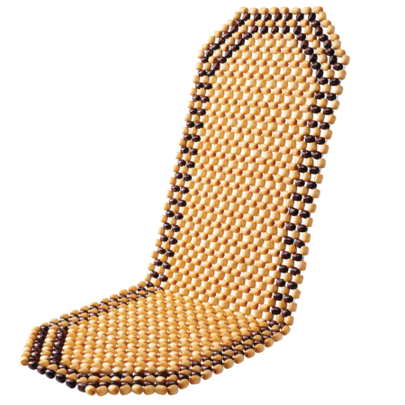 AutoTrends Wood Beaded Full Seat Cushion