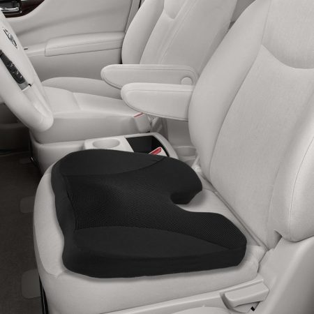 AutoTrends Gel Memory Foam Seat Cushion, Black