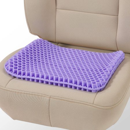 AutoTrends Portable XL 2-Layer 3D Gel Seat Cushion, Black