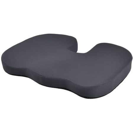 CAR PASS Memory Foam Cushion, Dark Grey