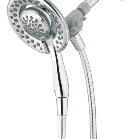 Delta Faucet In2ition® 2-in-1 4-Setting Handheld Shower Head, Chrome