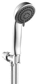 For Living 4-Setting Handheld Shower Head with Hose & Bracket, Assorted Finishes