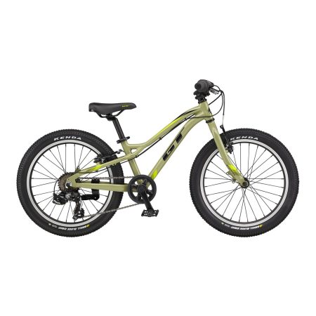 GT Kids' Stomper Ace 20" Mountain Bike, 7 Speed, Alloy Frame, Rim Brakes